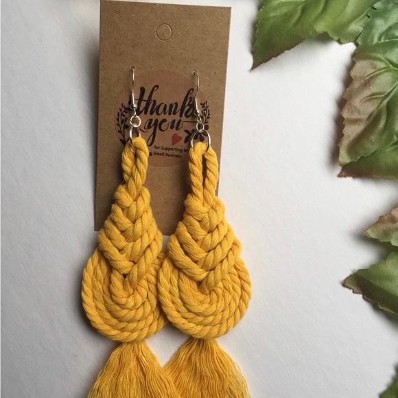 Pipas earrings 💙💛❤️💜💚 - Picture 4 of 7